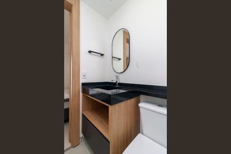 Studio para alugar com 26m², 0 quarto e sem vaga Studio para alugar com 26m², 0 quarto e sem vagaBanheiro