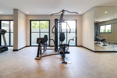 Studio para alugar com 26m², 0 quarto e sem vaga Studio para alugar com 26m², 0 quarto e sem vagaAcademia