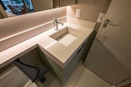 Studio para alugar com 33m², 1 quarto e sem vagaBanheiro