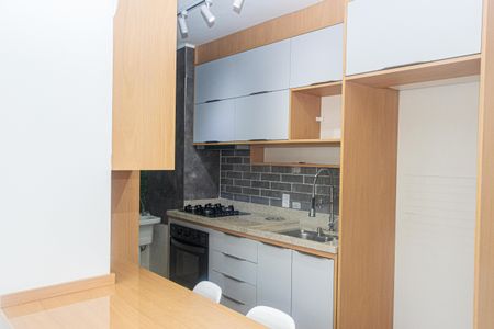 Apartamento para alugar com 34m², 2 quartos e 1 vaga Apartamento para alugar com 34m², 2 quartos e 1 vagaCozinha e Área de Serviço