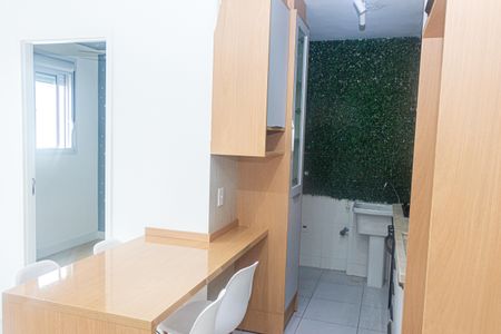 Apartamento para alugar com 34m², 2 quartos e 1 vaga Apartamento para alugar com 34m², 2 quartos e 1 vagaCozinha e Área de Serviço