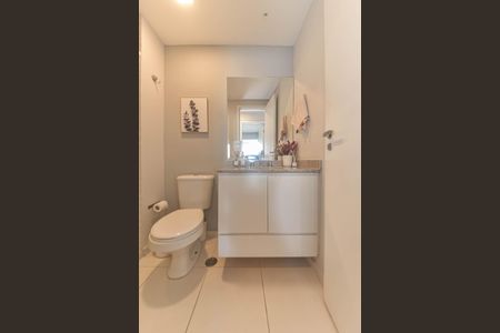 Apartamento à venda com 70m², 2 quartos e 2 vagasBanheiro Social