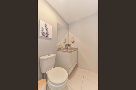 Apartamento à venda com 70m², 2 quartos e 2 vagasBanheiro Social