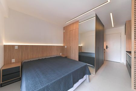 Quarto de kitnet/studio para alugar com 1 quarto, 26m² em Jardim das Acacias, São Paulo