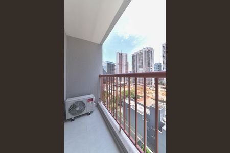 Studio para alugar com 26m², 1 quarto e sem vagaVaranda