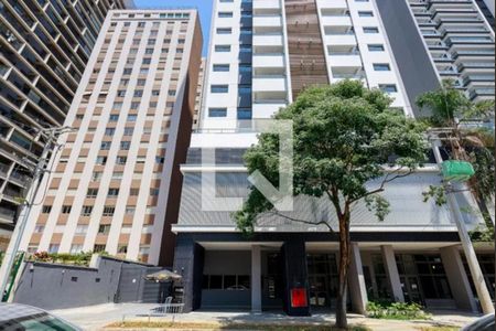 Studio para alugar com 38m², 1 quarto e 1 vagaFachada