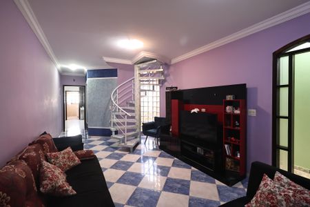 Sala de casa à venda com 4 quartos, 230m² em Vila Guarani, Santo André