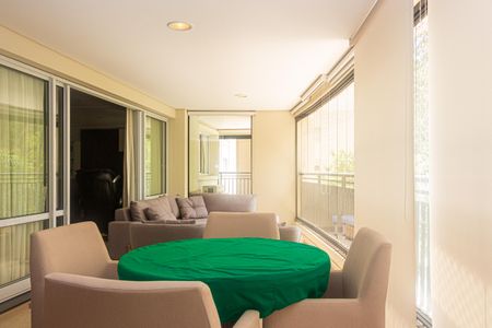 Varanda da Sala de apartamento à venda com 4 quartos, 229m² em Jardim Marajoara, São Paulo