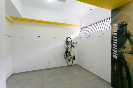 Studio para alugar com 27m², 1 quarto e sem vaga Studio para alugar com 27m², 1 quarto e sem vagaÁrea comum - Bicicletário