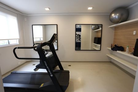 Apartamento para alugar com 32m², 2 quartos e sem vaga Apartamento para alugar com 32m², 2 quartos e sem vagaAcademia