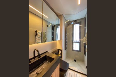 Apartamento à venda com 87m², 2 quartos e 2 vagas Apartamento à venda com 87m², 2 quartos e 2 vagasBanheiro da Suíte 1