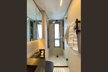 Apartamento à venda com 87m², 2 quartos e 2 vagas Apartamento à venda com 87m², 2 quartos e 2 vagasBanheiro da Suíte 1