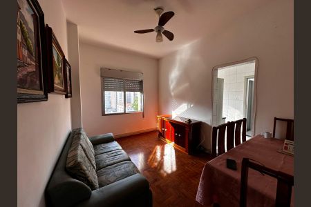 Sala de apartamento para alugar com 3 quartos, 78m² em Itararé, São Vicente