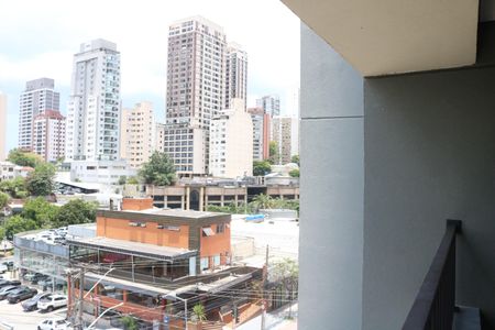 Varanda de kitnet/studio para alugar com 1 quarto, 25m² em Perdizes, São Paulo