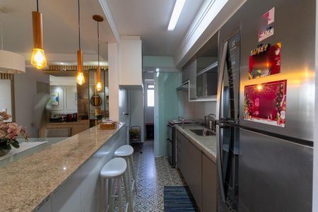 Apartamento à venda com 107m², 3 quartos e 2 vagasCozinha Americana