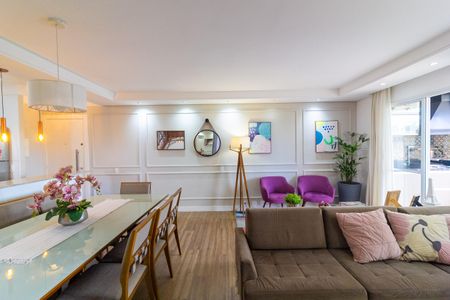 Sala de apartamento para alugar com 3 quartos, 107m² em Jardim Taquaral, São Paulo