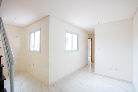 Sala de apartamento à venda com 2 quartos, 88m² em Vila América, Santo André