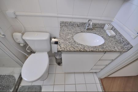 Apartamento para alugar com 76m², 2 quartos e 1 vagaBanheiro do Quarto Suíte