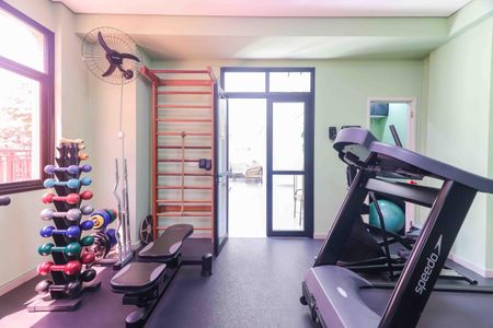 Apartamento à venda com 56m², 2 quartos e 2 vagas Apartamento à venda com 56m², 2 quartos e 2 vagasÁrea comum - Academia