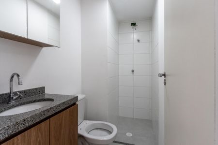 Banheiro de apartamento para alugar com 2 quartos, 42m² em Barra Funda, São Paulo