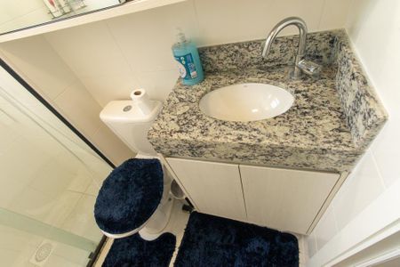 Apartamento para alugar com 55m², 2 quartos e 1 vaga Apartamento para alugar com 55m², 2 quartos e 1 vagaBanheiro Social