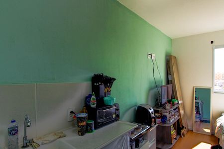 Cozinha de apartamento para alugar com 1 quarto, 20m² em Jardim Monte Kemel, São Paulo