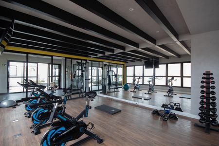 Apartamento à venda com 50m², 2 quartos e 2 vagas Apartamento à venda com 50m², 2 quartos e 2 vagasÁrea comum - Academia