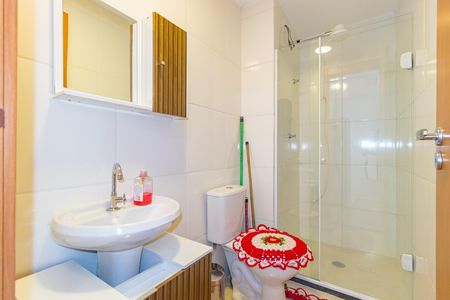 Banheiro de apartamento para alugar com 1 quarto, 24m² em Belenzinho, São Paulo