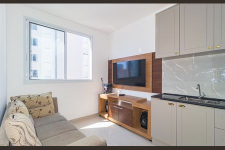 Sala de apartamento para alugar com 1 quarto, 24m² em Belenzinho, São Paulo