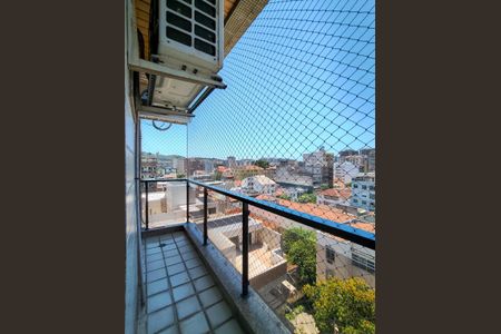 Varanda da Sala de apartamento à venda com 3 quartos, 177m² em Andaraí, Rio de Janeiro