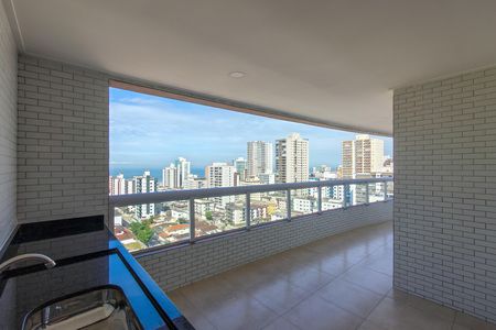 sacada de apartamento para alugar com 2 quartos, 102m² em Guilhermina, Praia Grande