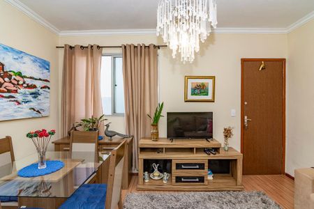 Sala de apartamento à venda com 2 quartos, 51m² em João Pinheiro, Belo Horizonte