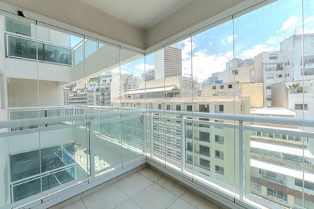 Sacada de apartamento para alugar com 1 quarto, 49m² em Bela Vista, São Paulo