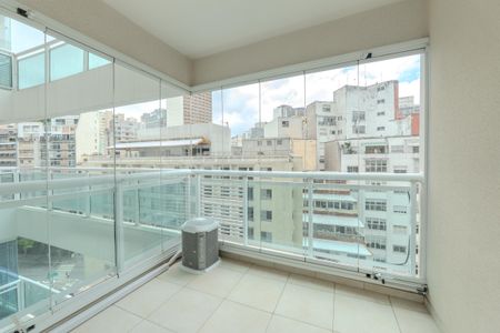 Sacada de apartamento para alugar com 1 quarto, 49m² em Bela Vista, São Paulo