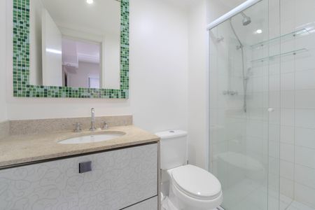 Apartamento para alugar com 49m², 1 quarto e 1 vaga Apartamento para alugar com 49m², 1 quarto e 1 vagaBanheiro da Suíte 1