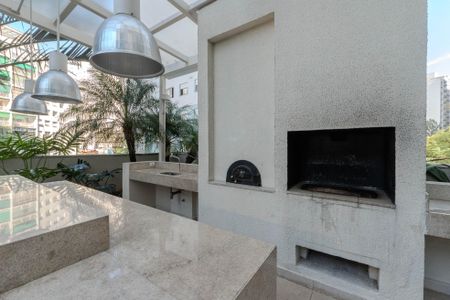 Apartamento para alugar com 49m², 1 quarto e 1 vaga Apartamento para alugar com 49m², 1 quarto e 1 vagaÁrea comum - Churrasqueira