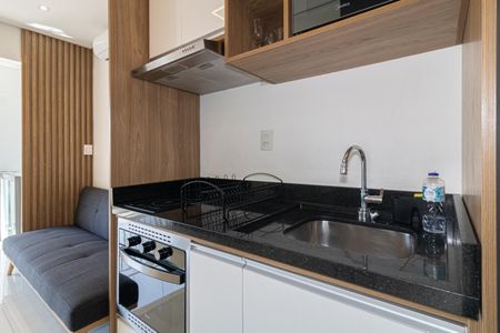 Studio para alugar com 25m², 1 quarto e sem vaga Studio para alugar com 25m², 1 quarto e sem vagaCozinha
