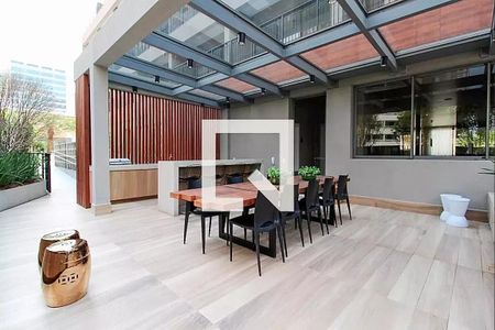 Studio para alugar com 25m², 1 quarto e sem vaga Studio para alugar com 25m², 1 quarto e sem vagaÁrea comum - Espaço Gourmet