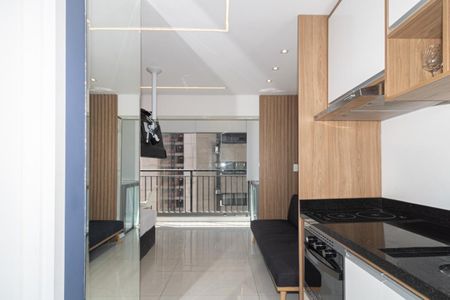 Studio para alugar com 25m², 1 quarto e sem vaga Studio para alugar com 25m², 1 quarto e sem vagaCozinha