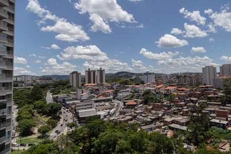 Varanda - vista de kitnet/studio para alugar com 1 quarto, 37m² em Centro, Guarulhos