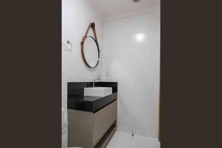 Banheiro de kitnet/studio para alugar com 1 quarto, 37m² em Centro, Guarulhos