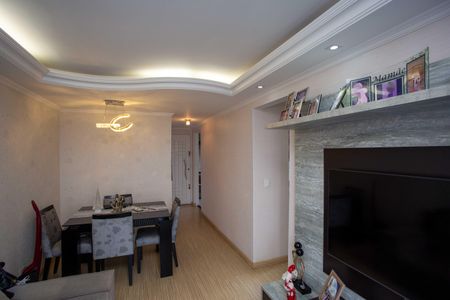 Sala de apartamento à venda com 2 quartos, 55m² em Taboão, Diadema