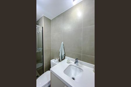 Banheiro de kitnet/studio para alugar com 1 quarto, 25m² em Vila Mariana, São Paulo