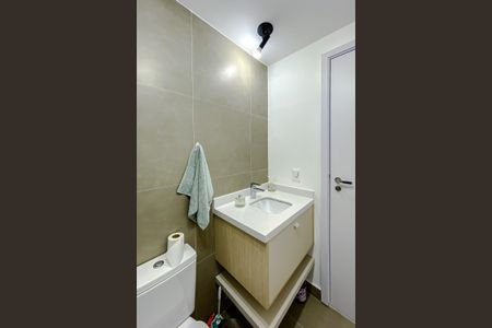 Studio para alugar com 25m², 1 quarto e sem vaga Studio para alugar com 25m², 1 quarto e sem vagaBanheiro