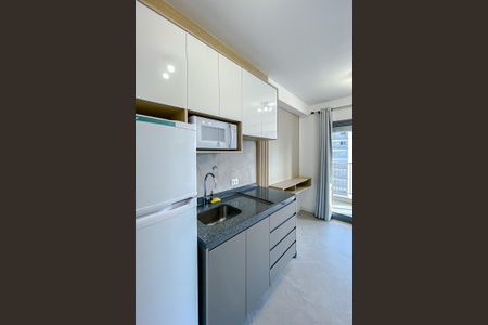 Studio para alugar com 25m², 1 quarto e sem vaga Studio para alugar com 25m², 1 quarto e sem vagaCozinha