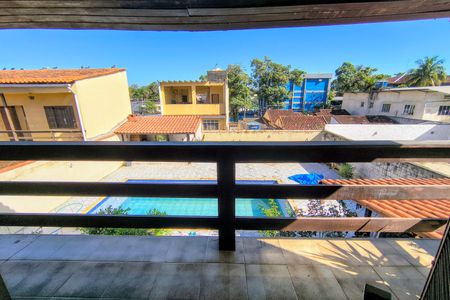 Casa de condomínio à venda com 348m², 5 quartos e 5 vagas2º Pav - Vista da Varanda do Quarto 3