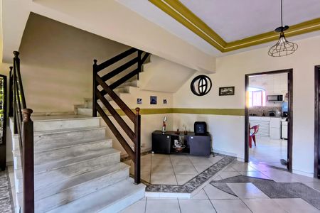 Casa de condomínio à venda com 348m², 5 quartos e 5 vagas1º Pav - Sala