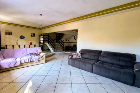 1º Pav - Sala de casa de condomínio à venda com 5 quartos, 348m² em Pechincha, Rio de Janeiro