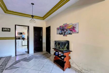1º Pav - Sala de casa de condomínio à venda com 5 quartos, 348m² em Pechincha, Rio de Janeiro