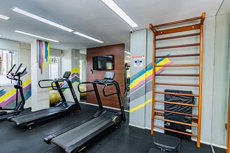 Apartamento para alugar com 44m², 2 quartos e sem vaga Apartamento para alugar com 44m², 2 quartos e sem vagaÁrea comum - Academia